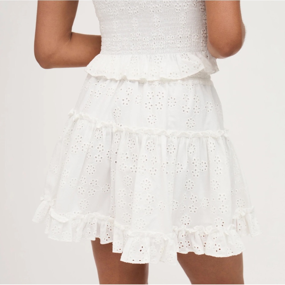 Hill House white skirt